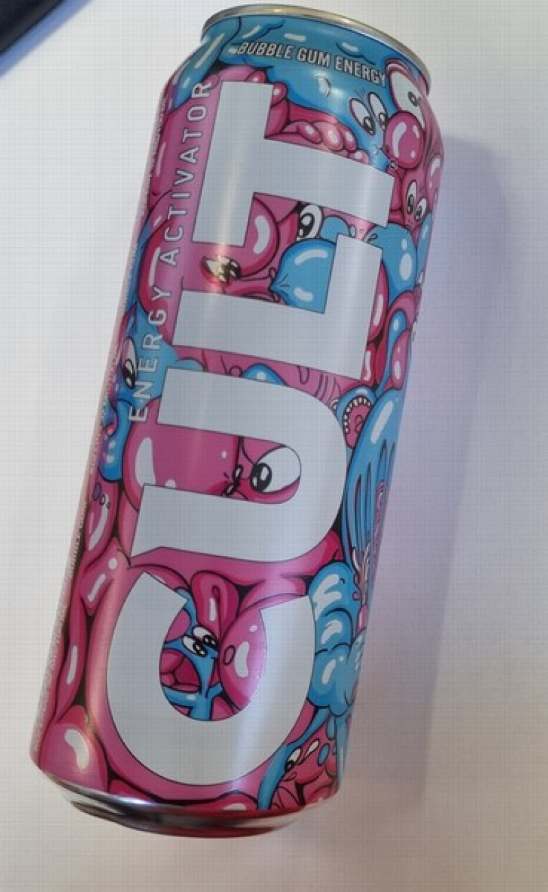 Enerģijas dzēriens Cult Bubble gum 0.5L 1/24 DEPOZĪTA  (12.03.2027)