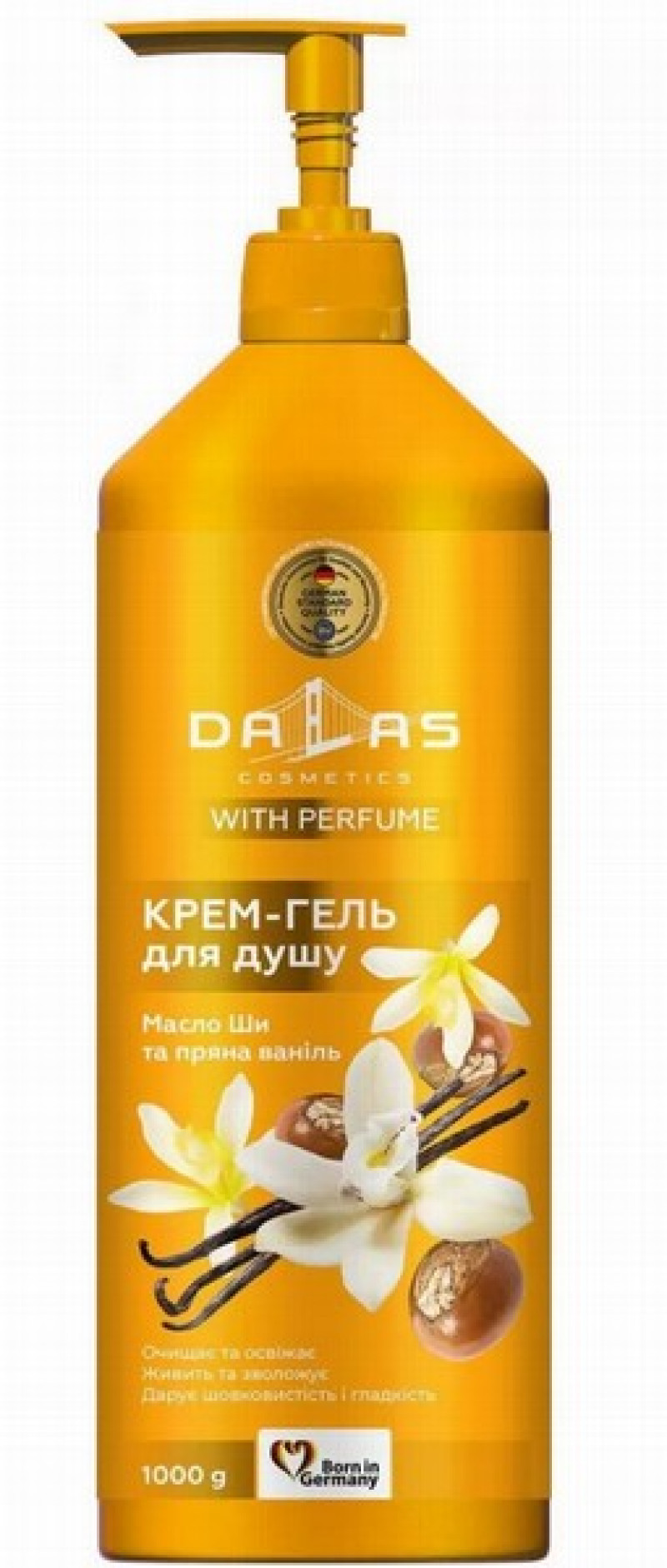 Dušas želeja Dalas ar šī eļļu un pikanto vaniļu 1L (02.02.2027) Ukraina