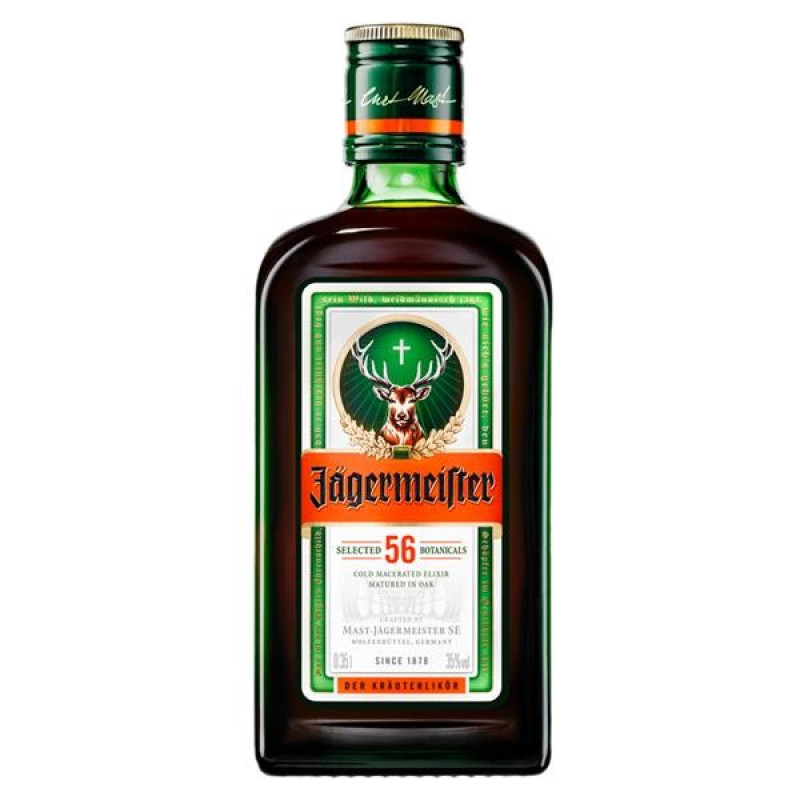 Jagermeister liķieris 0.35L 35%
