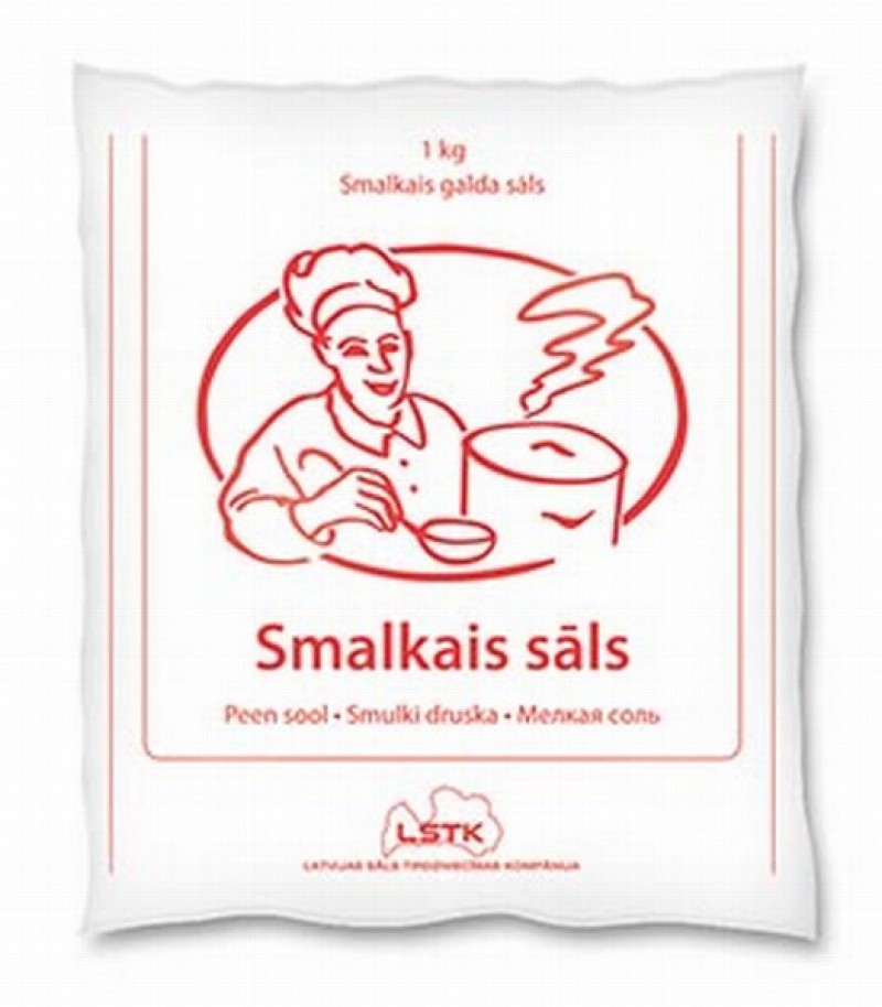 Sāls SMALKĀ 1kg Pavāriņš 1/20