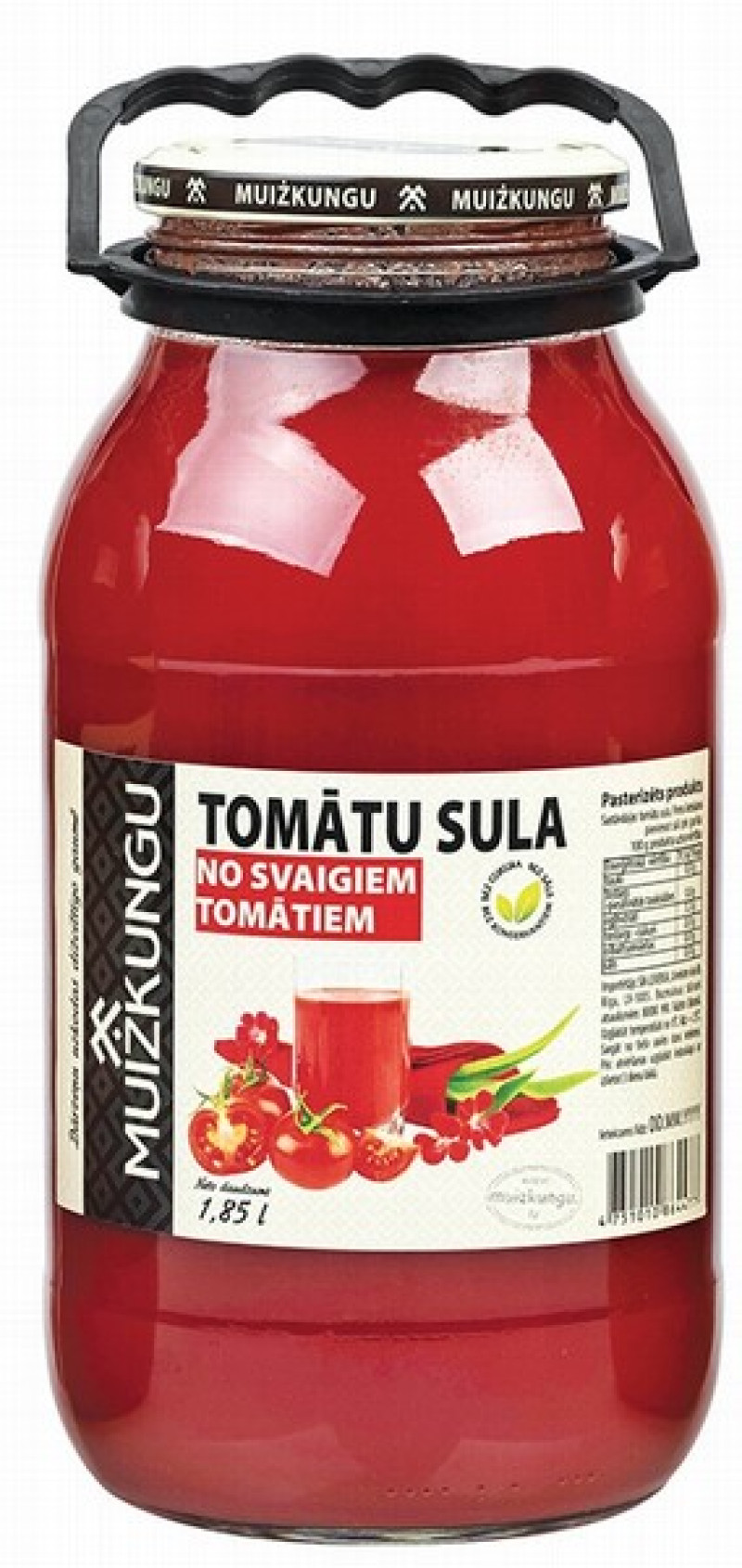 Sula Muižkungu Tomātu 1.85L 1/4 DEPOZĪTA maksa 0.10 eiro(15.08.27) Moldova