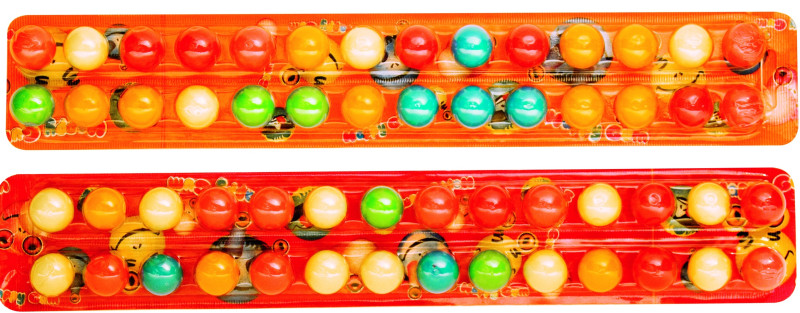 Košļājamā gumija Woogie ball 70g 1/30 (07.2027) Austrija