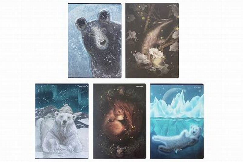 Klade A4 60lpp Forest rūtiņu PL