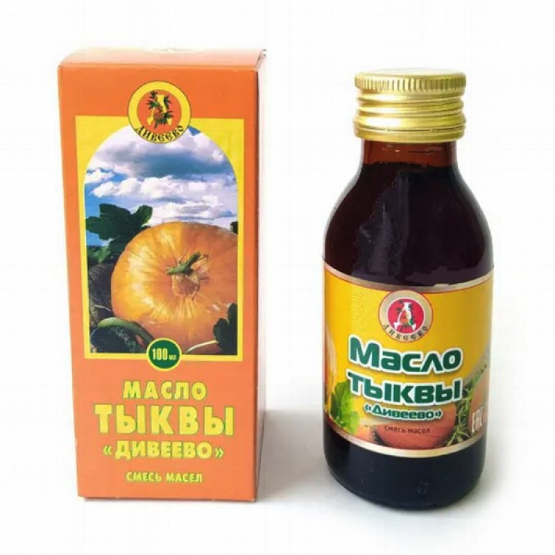 Ķirbju eļļa 100ml (04.2026) Krievija