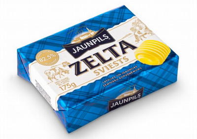 Sviests Saldkrējuma Jaunpils Zelta 82% 175g 1/20 (07.06.26) Latvija