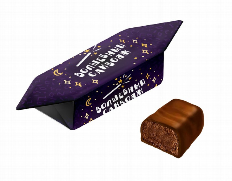 Šokolādes konfektes Volšebnij sakvojaž 1kg Ņevskij (07.06.2026) Krievija