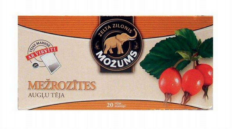 Tēja Možums mežrozīšu 20x1.75g (07.27)Latvija