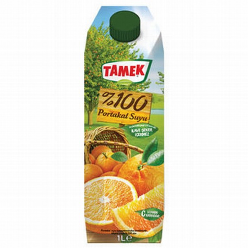 Sula Tamek apelsīnu 100% 1L (09.09.26) Turcija