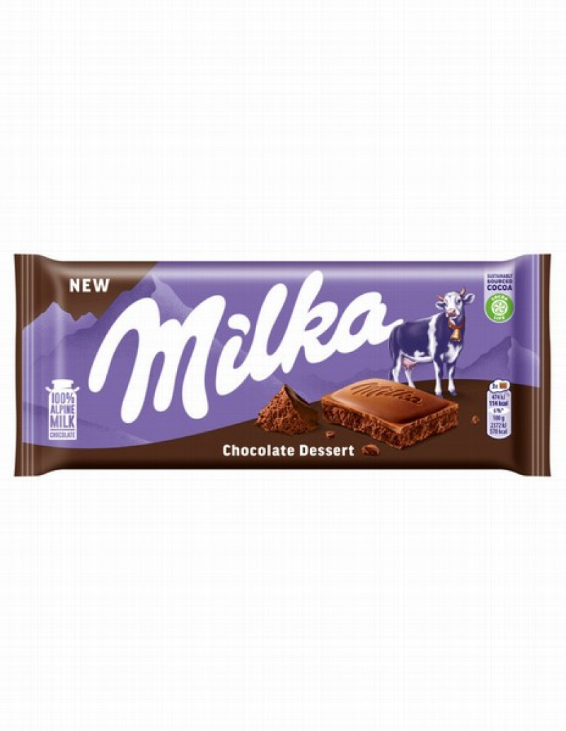 Šokolāde Milka Chocolate Dessert 100g (17.12.26) Vācija