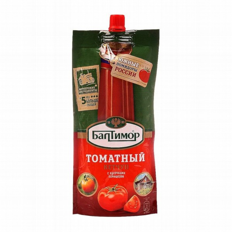 Kečups Baltimor Tomātu 260g (01.04.26) Krievija