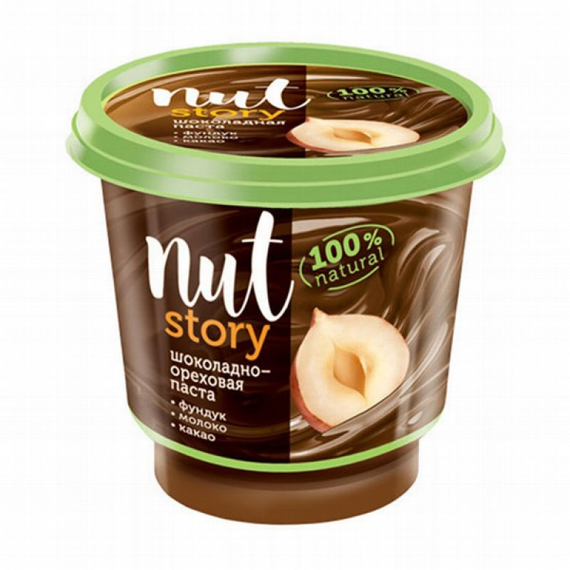 Šokolādes riekstu krēms Nut Story 350g (12.08.26) Krievija