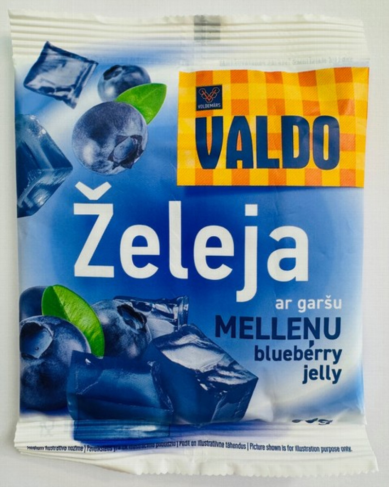 Želeja Valdo ar melleņu garšu 80g (05.03.2026) Lietuva