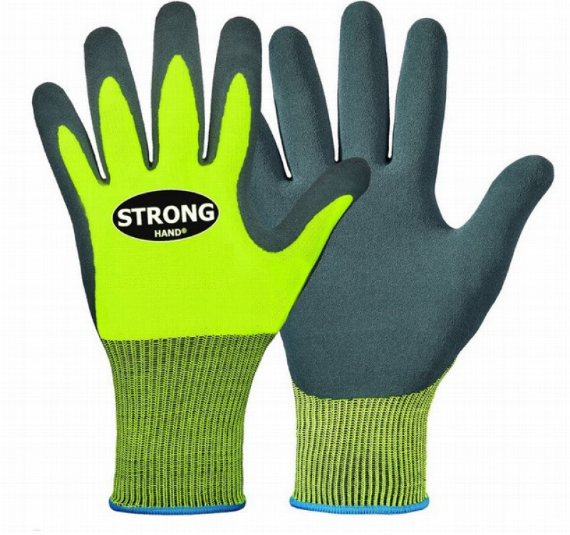 Cimdi trikotāžas ar lateksa pārklājumu 9. izmērs 1/12