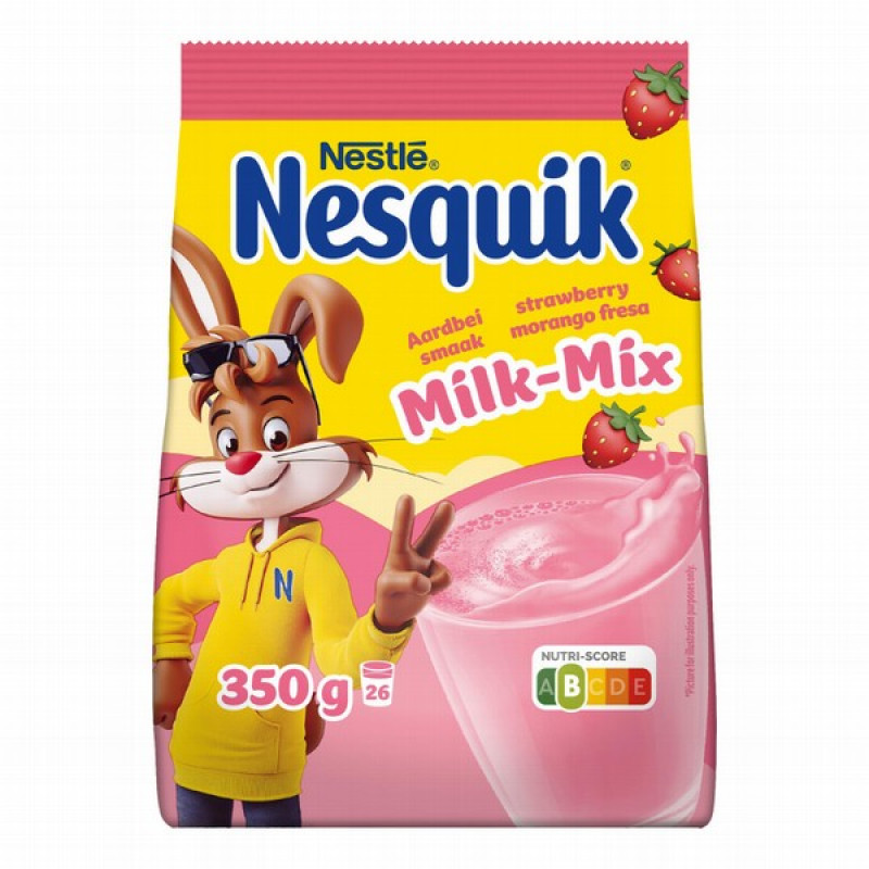 Nesquik dzēriens ar zemeņu garšu 350g  (05.26) Francija