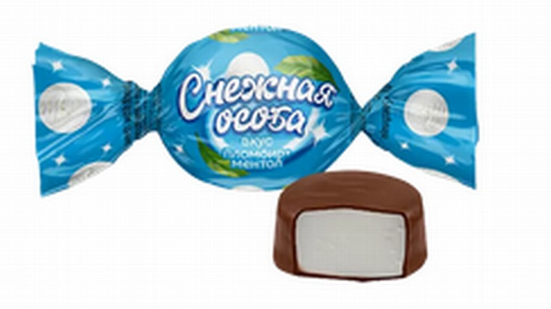 Šokolādes konfektes Sņežnaja Osoba 1kg (06.03.26) Krievija (Pārdodas tikai pilnos iepakojumos (1kg))