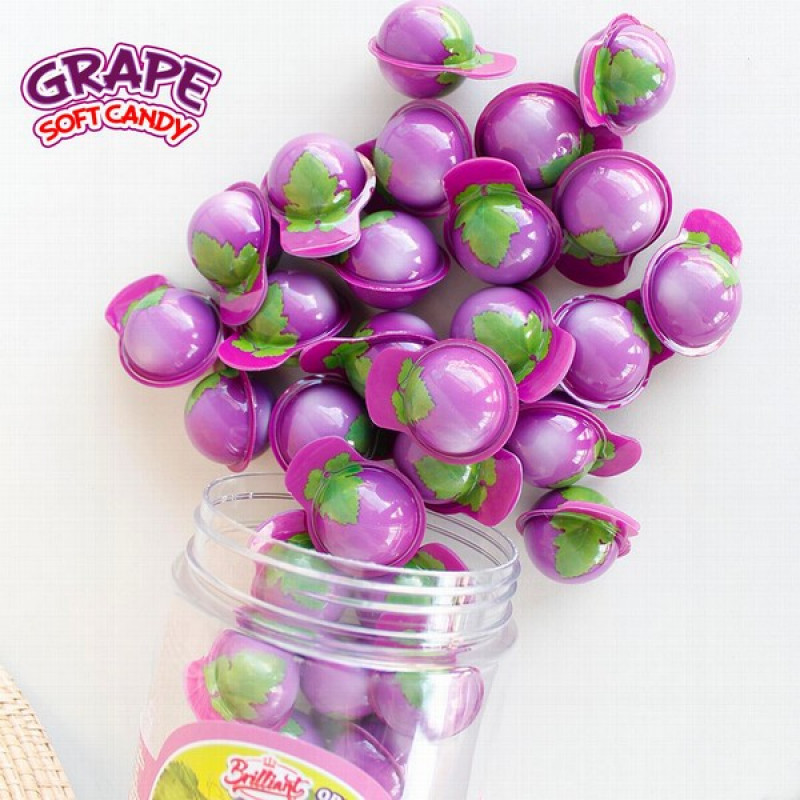 Želejkonfektes Grape Gummi 10g*30gb (28.05.2026) Ķīna