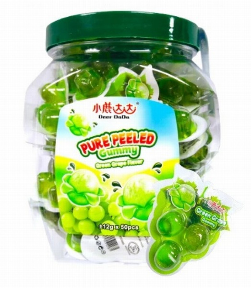 Želejkonfektes Green Grape 12g*50gb (10.09.26) Ķīna
