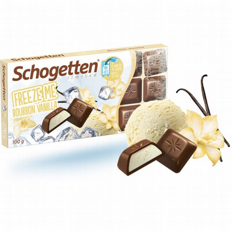 Šokolāde Schogetten Freez me Vanilla 100g 1/15 (28.02.27) Vācija
