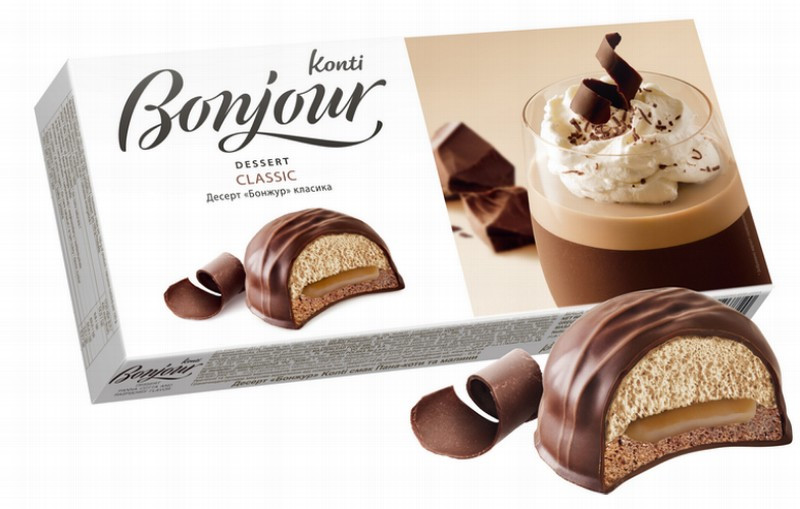 Zefīru deserts Bonjour klasiskais 232g (21.06.2026) Ukraina