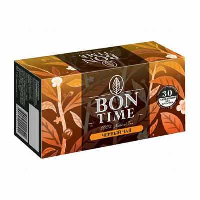 Tēja Bon time melnā 30 pac. (07.09.2026) Krievija
