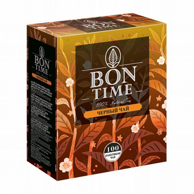Tēja Bon time melnā 100 pac. (15.06.2026) Krievija