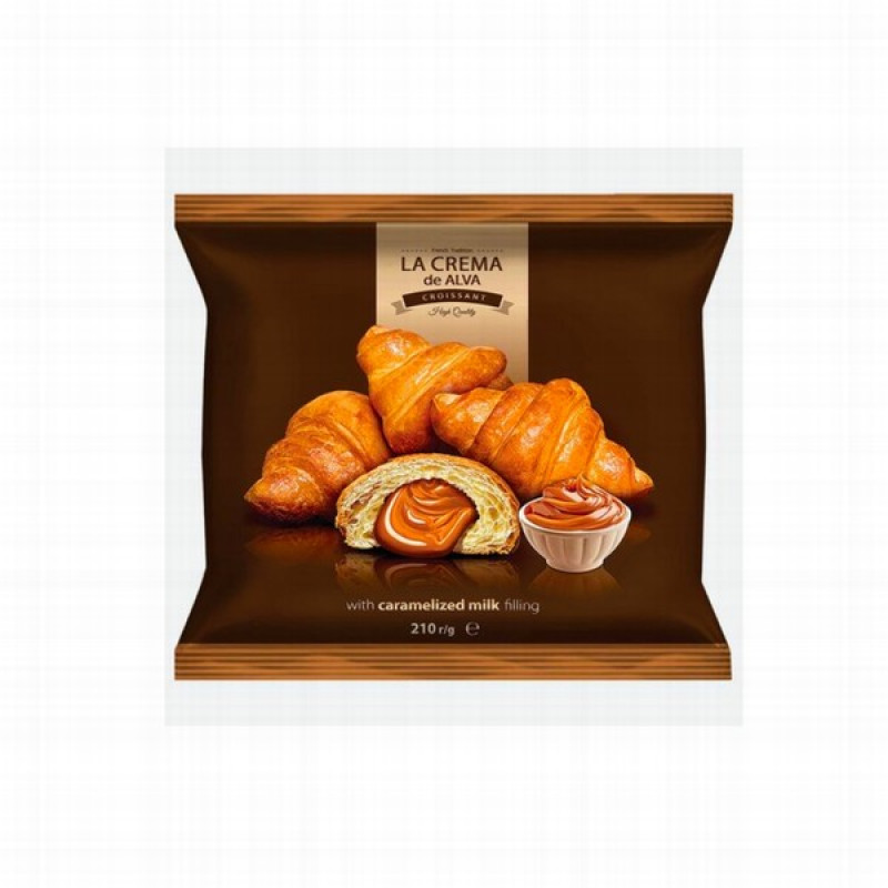 Kruasāni La Crema ar karameļa krēma pildījumu 210g1/10 (22.05.26) Ukraina