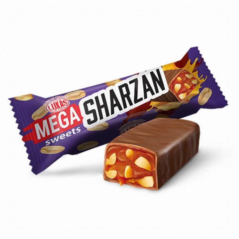 Šokolādes batoniņš Lukas MEGA Sharzan 40g 1/24 (23.11.26) Ukraina