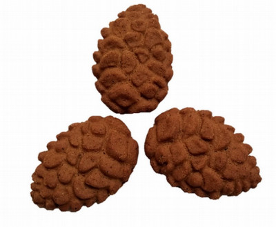 Piparkūkas Adugs Čiekuri 3kg (Ziemassvētki) (daudzumu norādīt kg, pilnas kastes) () LV