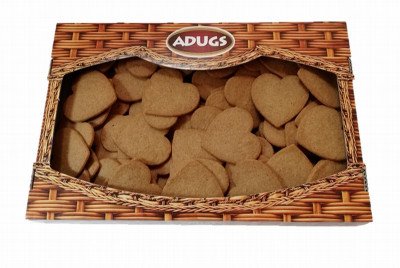 Piparkūkas sirsniņas plānās 500g Adugs (Ziemassvētki) () Latvija 1/14