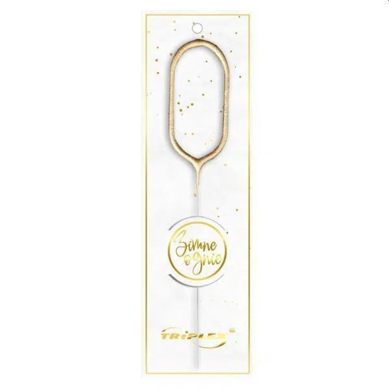 Brīnumsvece 17.5cm cipars - 0