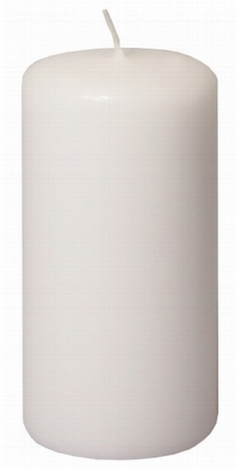 Svece Diana 5*10cm balta Latvija
