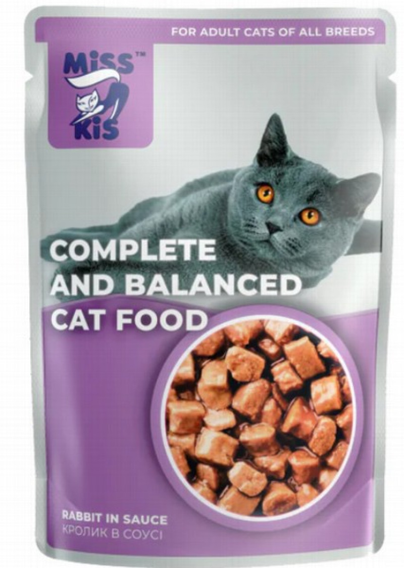 Kaķu konservi Miss Kis ar teļa gaļu 100g 1/24 (13.06.2026) Ukraina