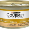 Kaķu konservi Gourmet Gold ar tītara pastēti 85g (31.10.2026) Francija