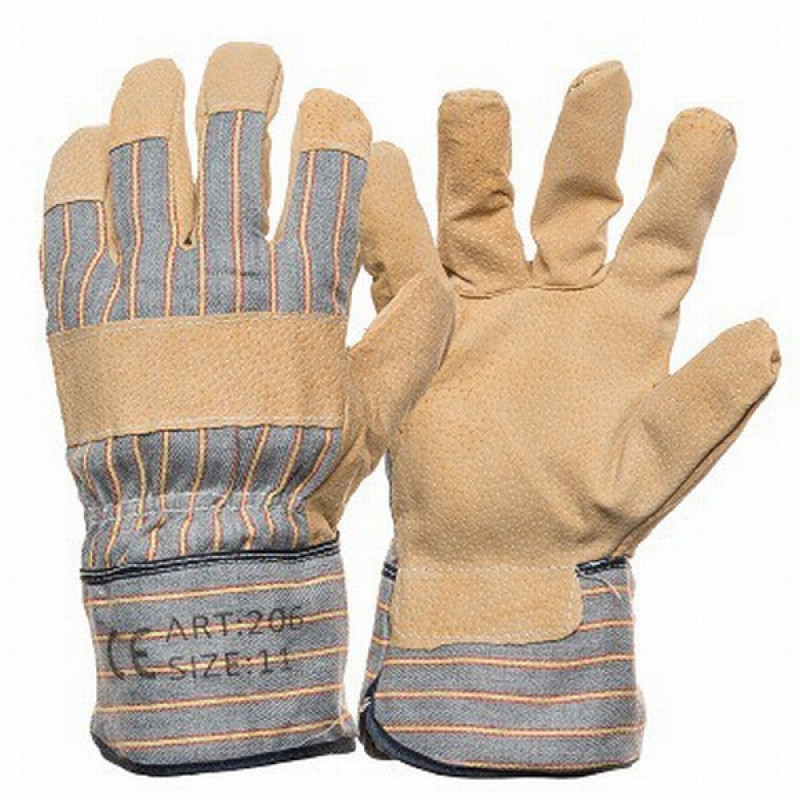 Cimdi cūkādas siltie 11 izmērs 1/12 Ķīna