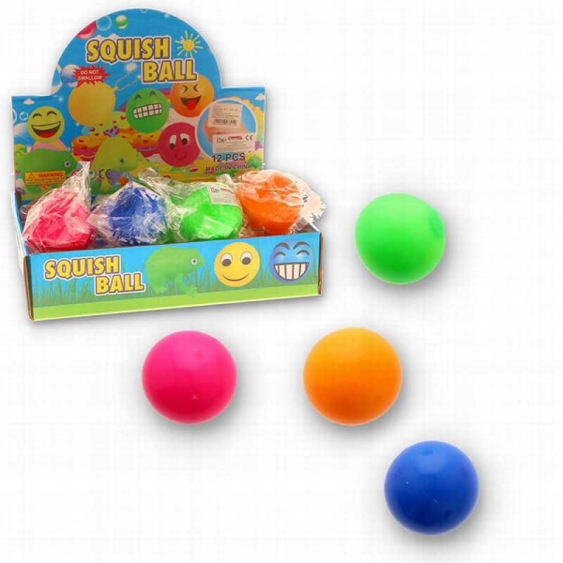 Rotaļļieta antistresa Squish ball bumba