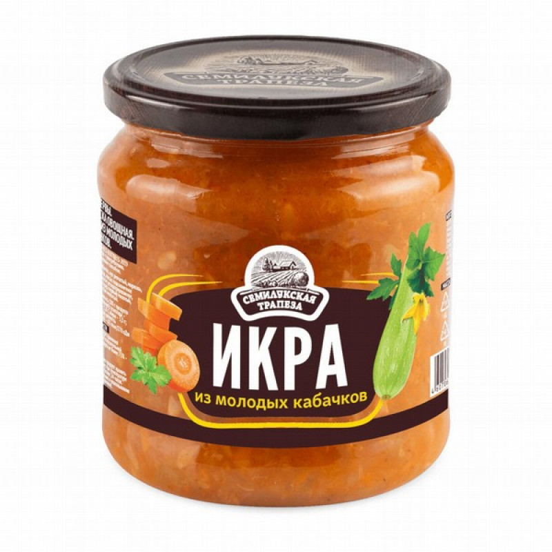 Kabaču Ikri 460g Semilukskaja Trapeza (01.08.2027) Krievija