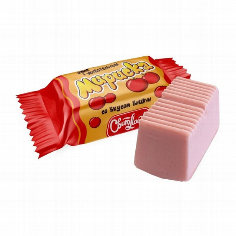 Konfektes Īriss Miriska ar ķiršiem 1kg 1/4 Sweet life (26.09.2025) Krievija