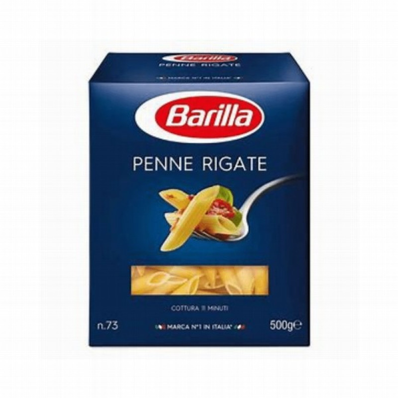 Makaroni Barilla Penne Rigate trubiņas 500g (01.05.2027) Itālija