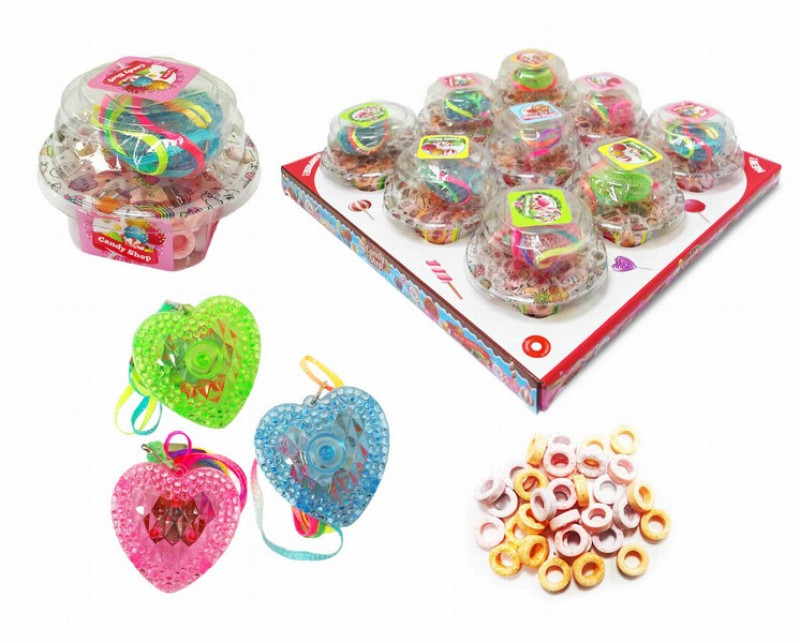 Dražejas Love Shop ar mirgojošu sirdi 50g 1/9 (04.04.2027) Ķīna