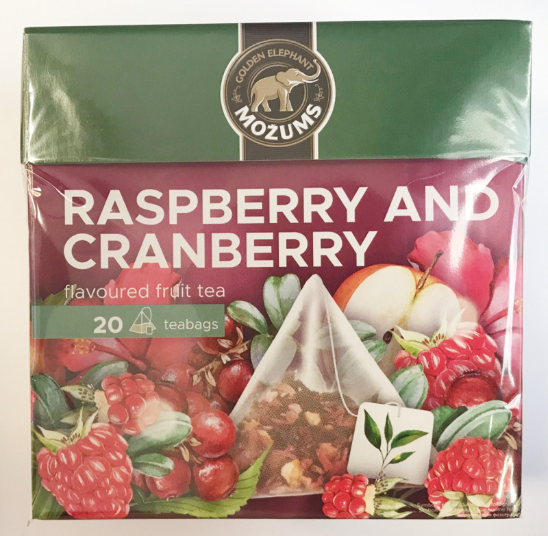 Tēja Možums Pyramids Aveņu un dzērveņu 20*2g 1/10(02.27)