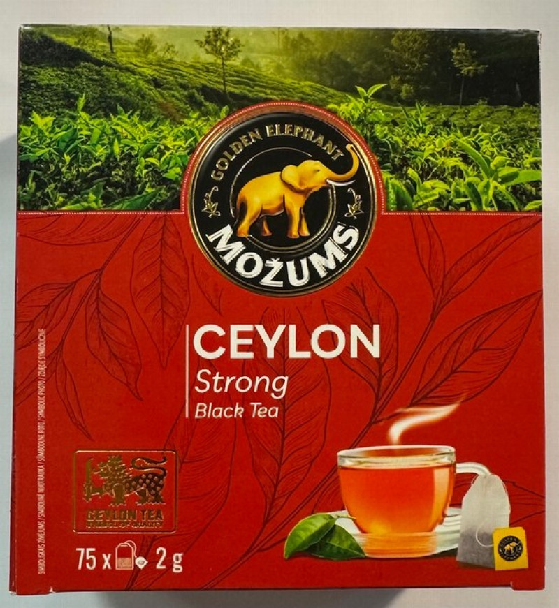 Tēja Možums Ceylon 75x2g (09.2027) Polija