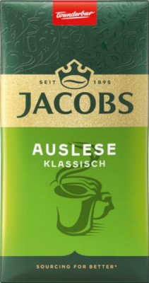 Kafija maltā Jacobs Kronung Auslese 500g 1/12 (30.01.26) Vācija