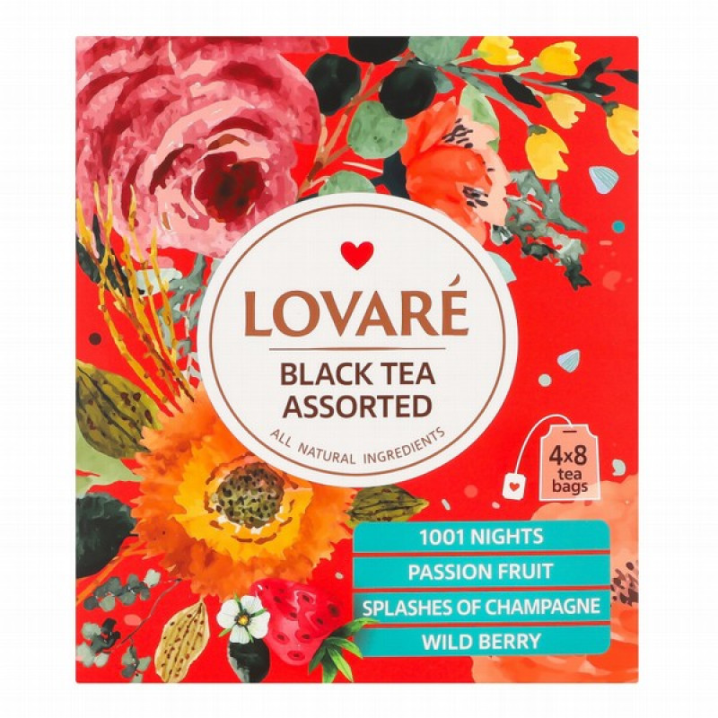 Tēja Lovare Assorted 2g*32 (14.06.2027) Polija