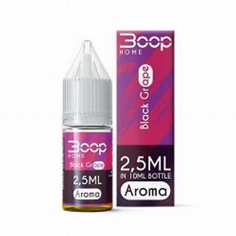 Aromatizētājs elektroniskajām cigaretēm Boop Black Grape 2.5ml Lietuva