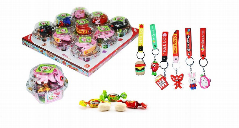 Rotaļlieta Atslēgu piekariņš ar konfektēm Candy Shop 50g 1/9 (04.04.2027) Ķīna