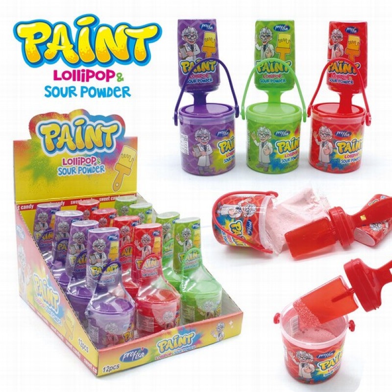 Ledenes uz kociņa Paint Lollipop 25g*12gb (09.07.2027) Ķīna