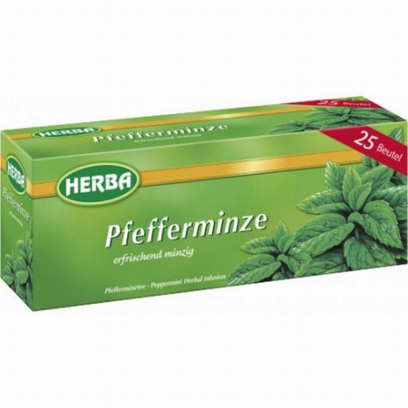 Tēja Herba piparmētru 2*25gb (30.09.2026) Vācija