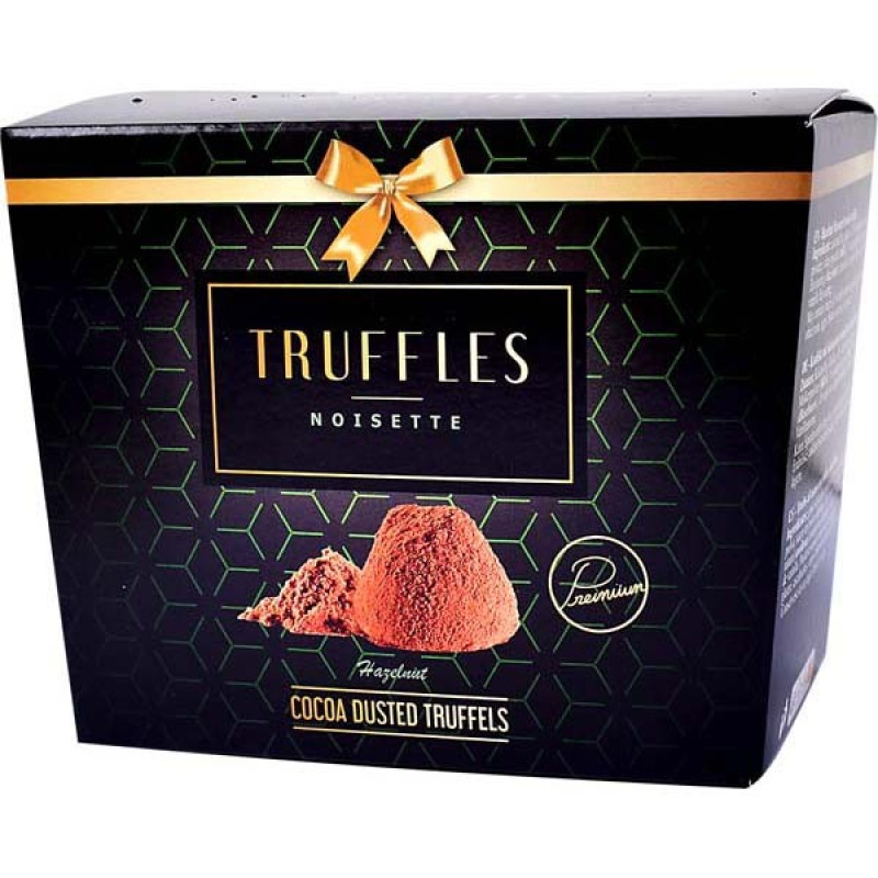 Konfekšu kaste Trifele ar lazdu riekstiem 150g (30.04.27)