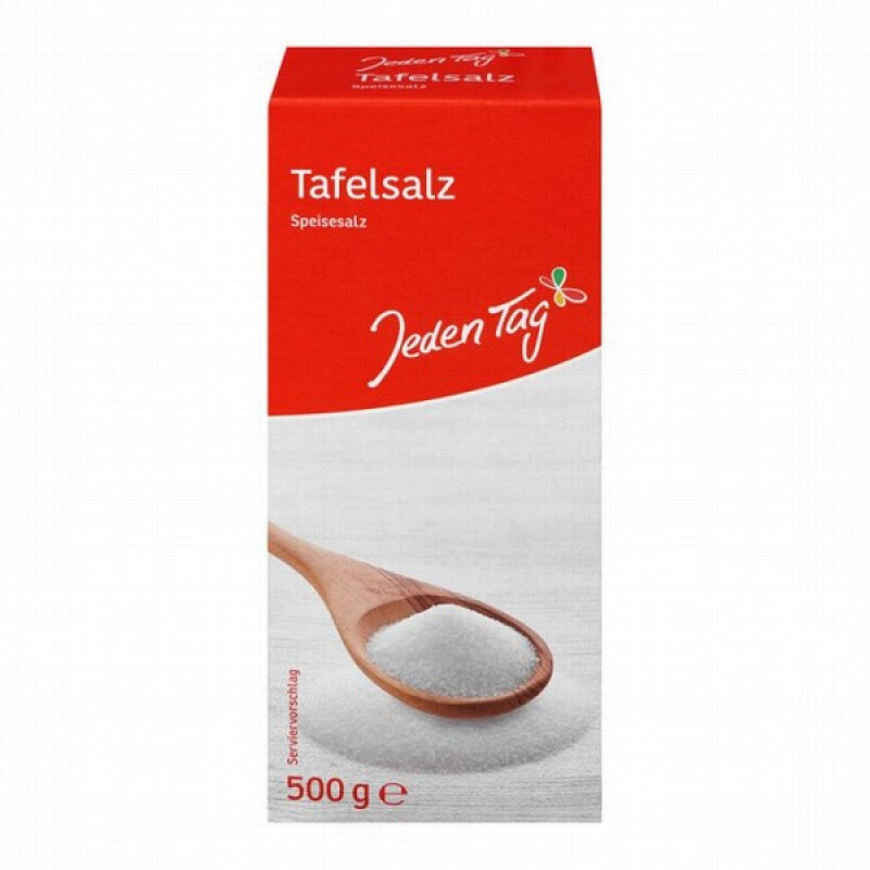 Sāls smalkā galda Jeden Tag 500g  (25.10.2027)