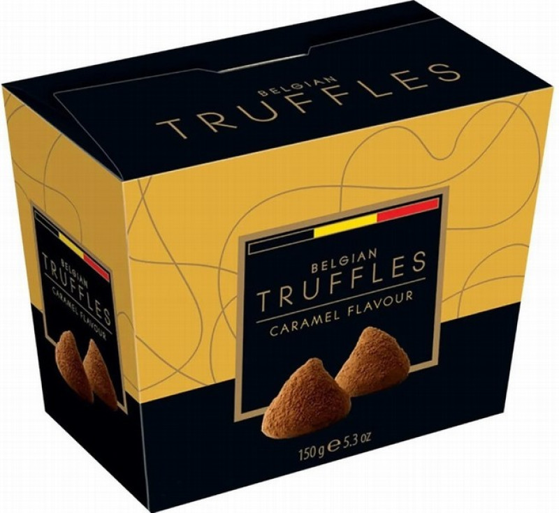 Konfekšu kaste Trifele Caramel Salted 150g (31.07.27)